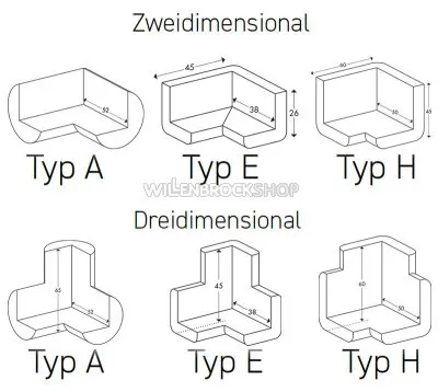 Dreidimensional Typ H (+5,54 €)