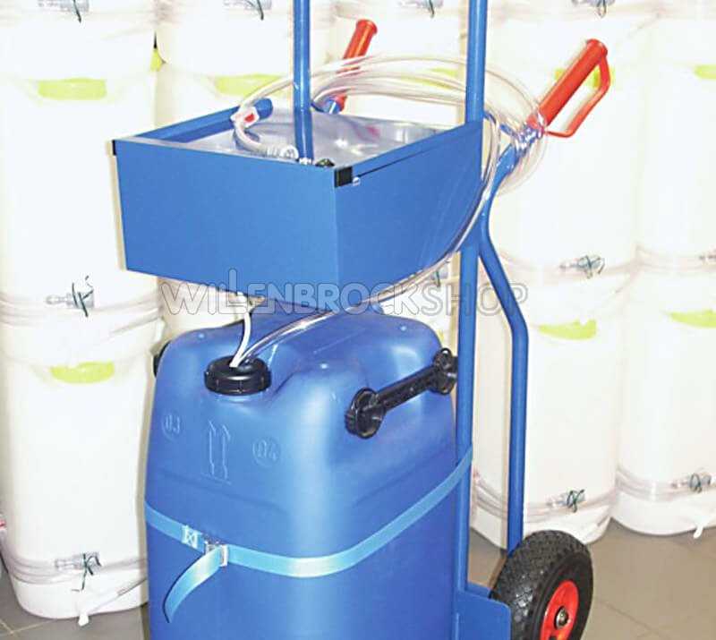 Aquamatik-Füllstation  Mobiler Aquamatic-Behälter