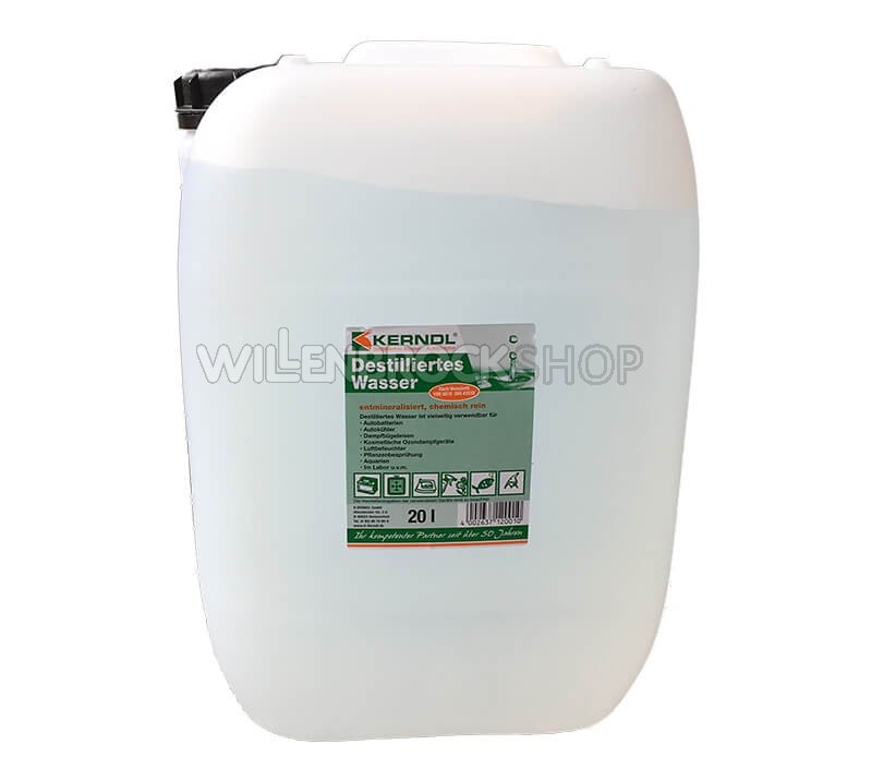 Destilliertes Wasser Kanister 20l Kühlmittel Entkalken in