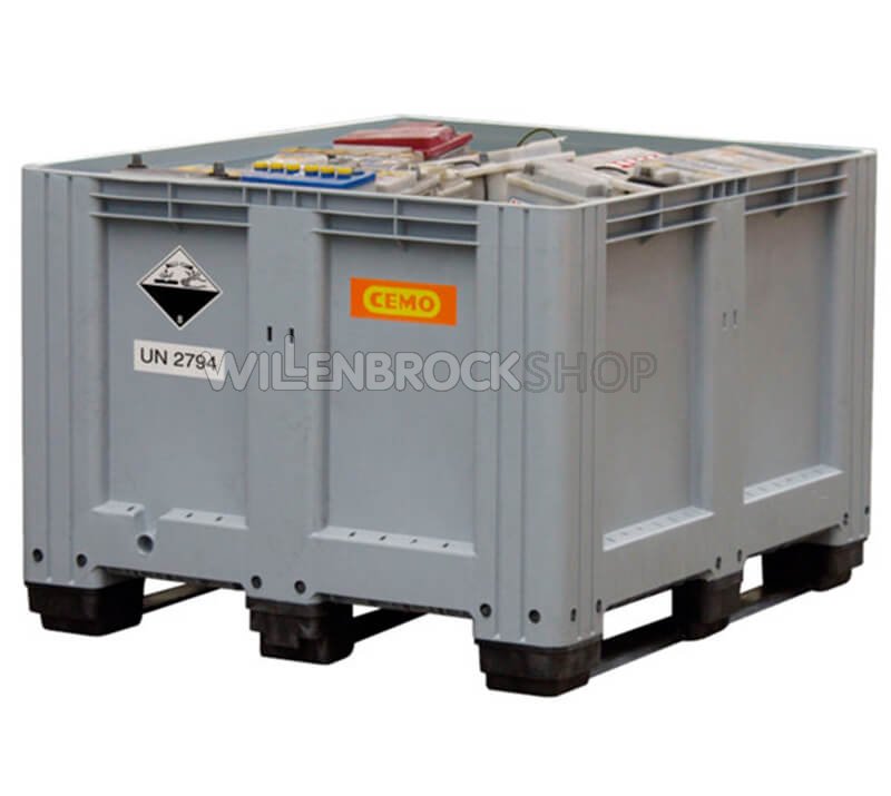 Altbatterie-Box für die sichere Lagerung von Batterien