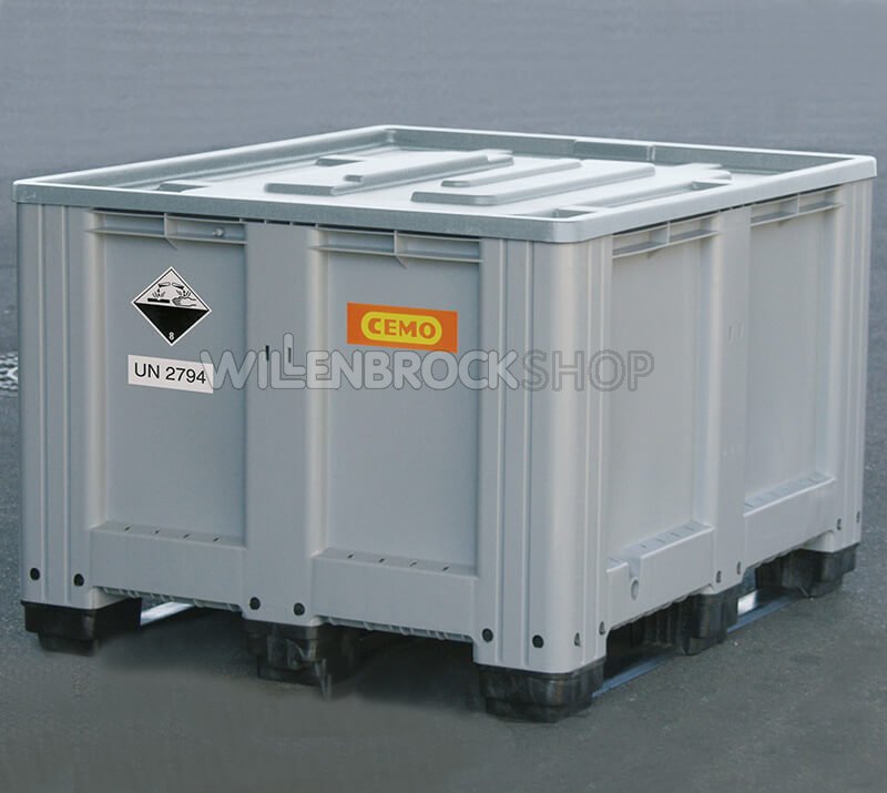 Altbatterie-Box für die sichere Lagerung von Batterien
