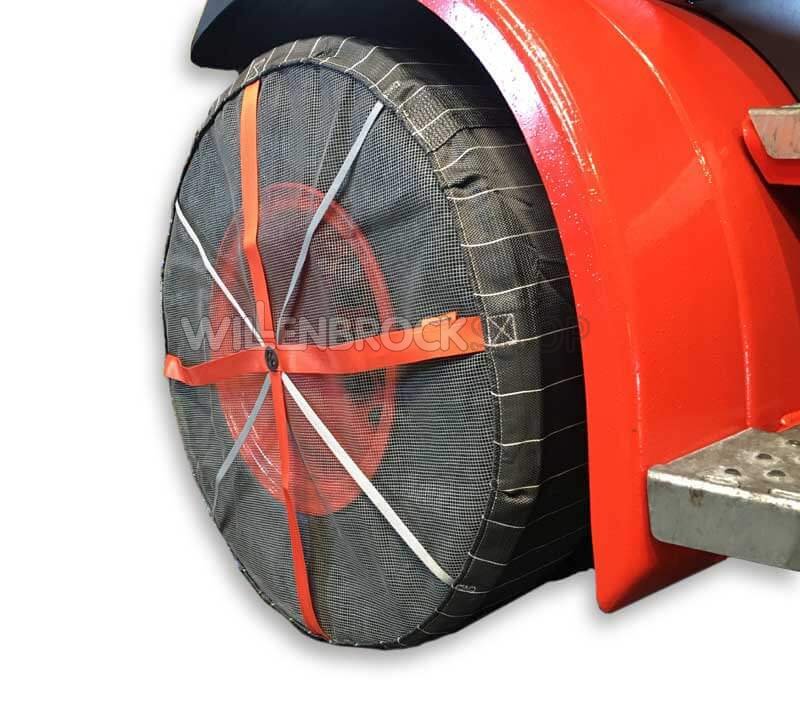 AutoSocks für Gabelstapler-Reifen